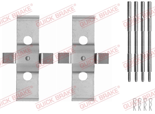 Accessory Kit, disc brake pad